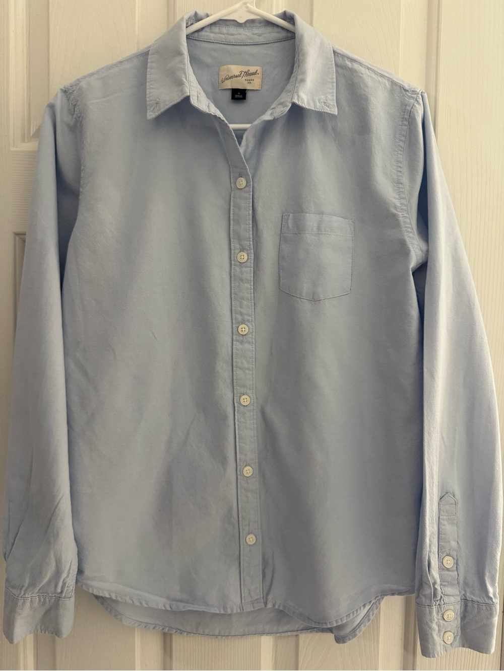Universal Thread Light Blue women’s Button-Up Dress Shirt